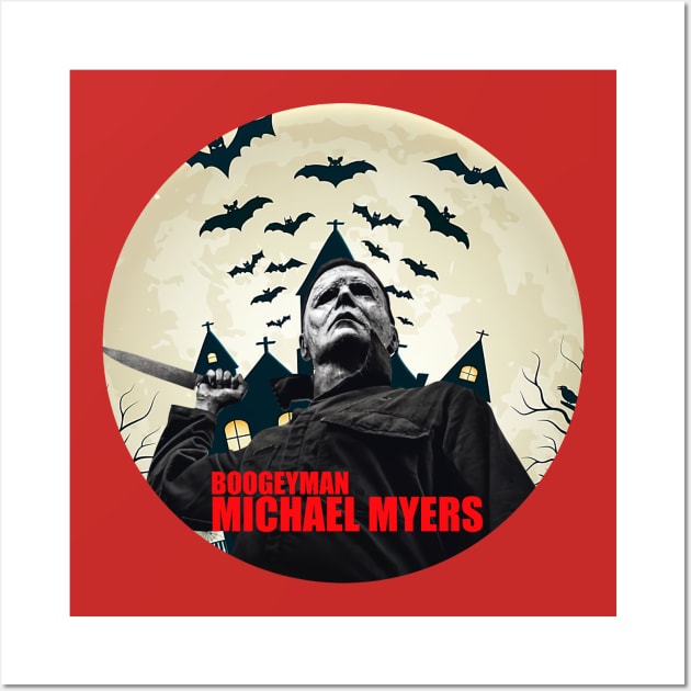 MYRES THE MURDERER Wall Art by topikproyek